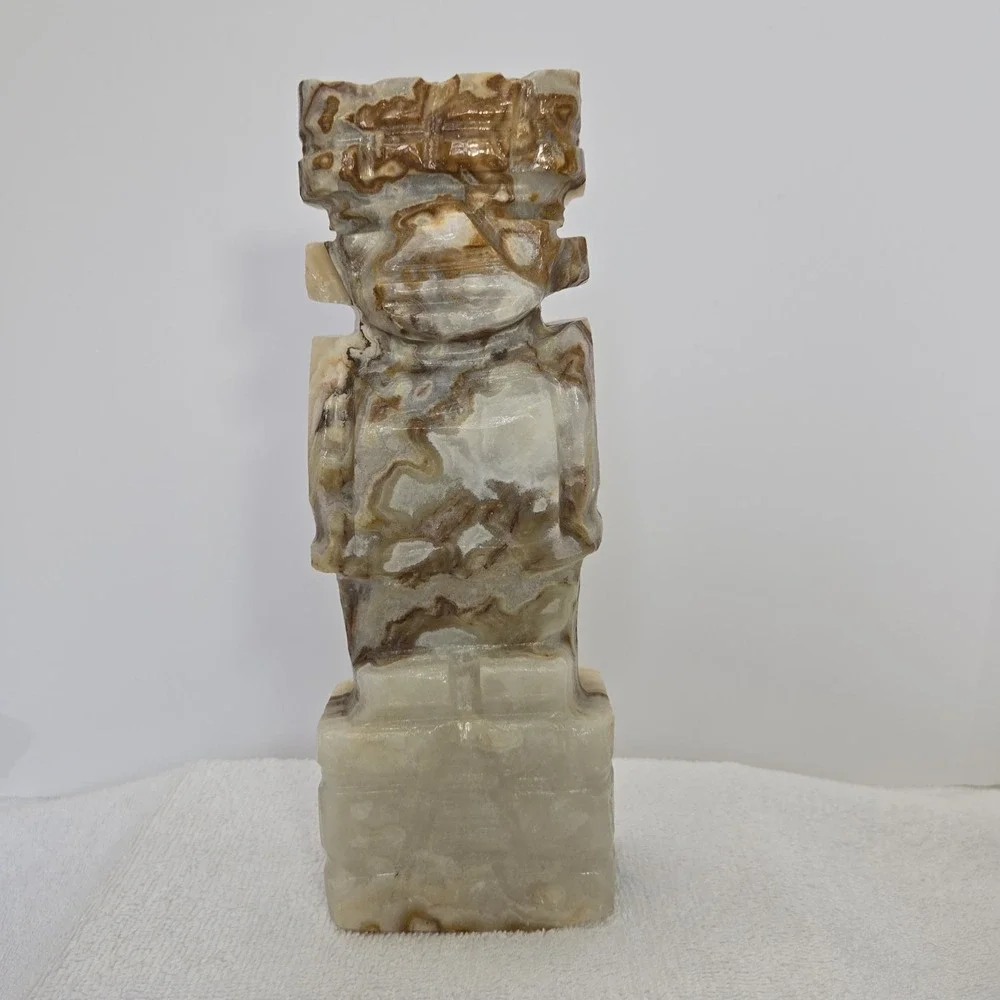 Onyx Marble Hawaiian Tiki Totem Aztec 10